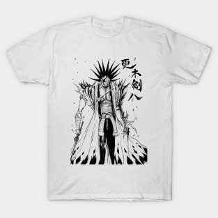 One-eyed Ghost Samurai with sword T-Shirt